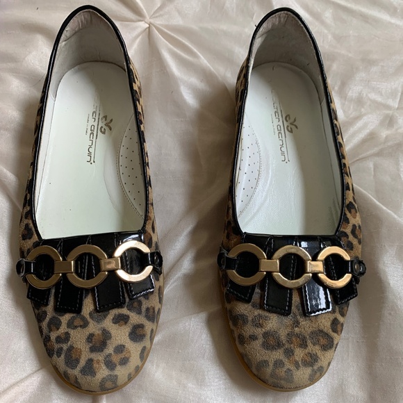Walter Genuin Shoes - Walter Genuin Leopard Loafer Golf Shoes sz 39